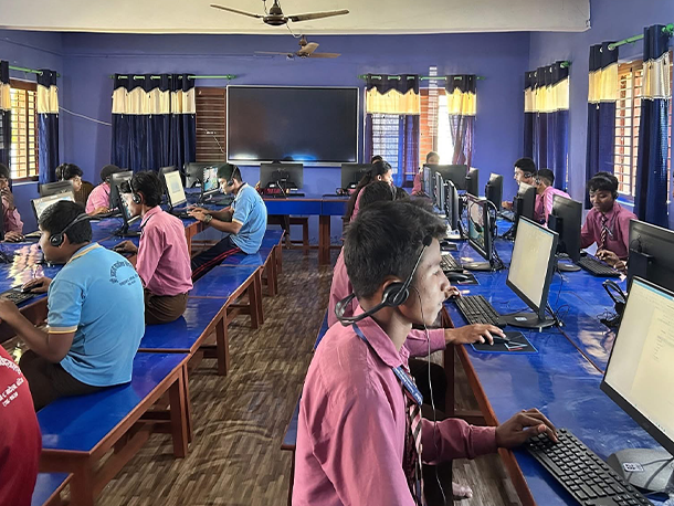 Bardia school IT lab