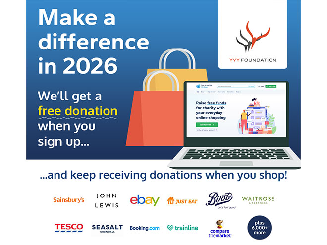 Give As You Live to YYY Foundation